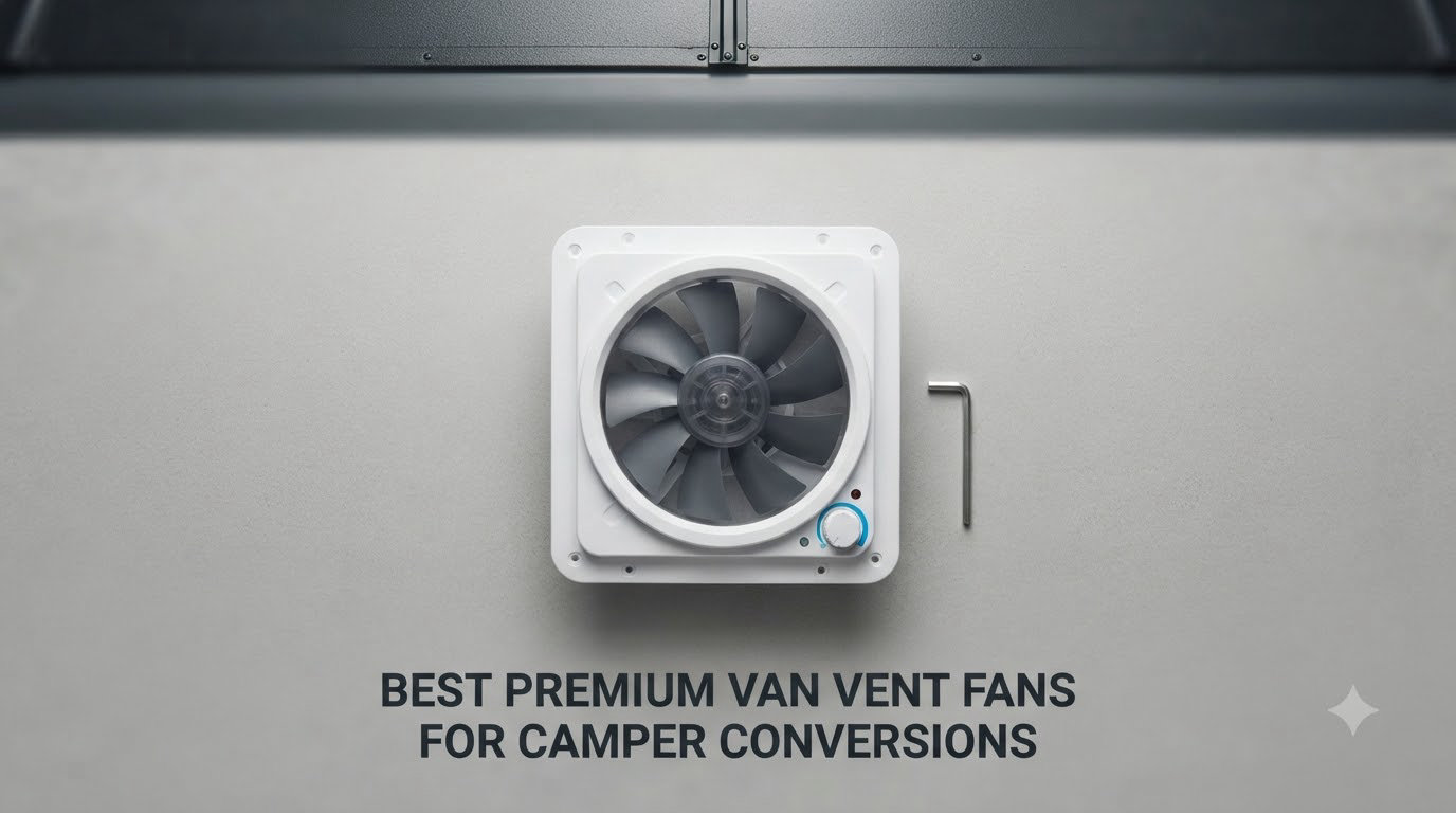 best premium van vent fans for camper conversions