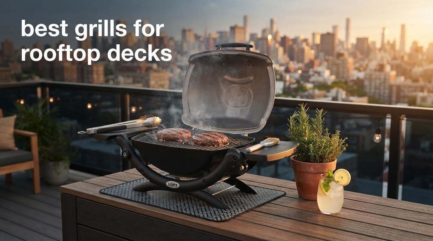 best grills for rooftop decks