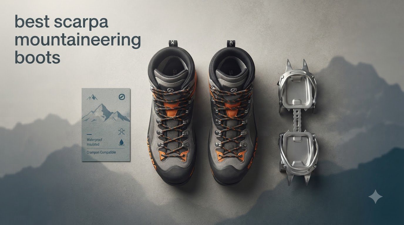 best scarpa mountaineering boots