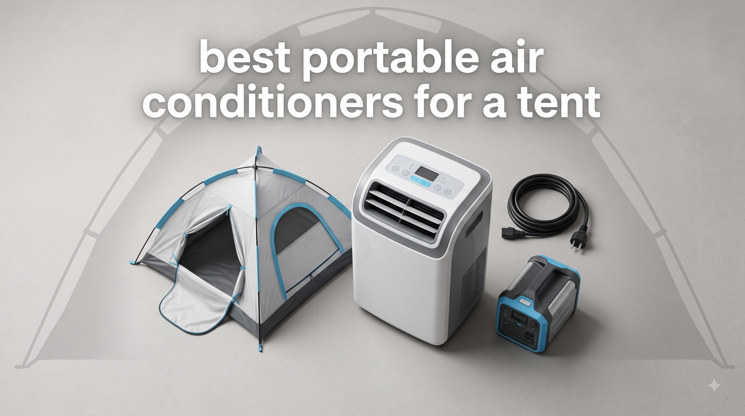 best portable air conditioners for a tent