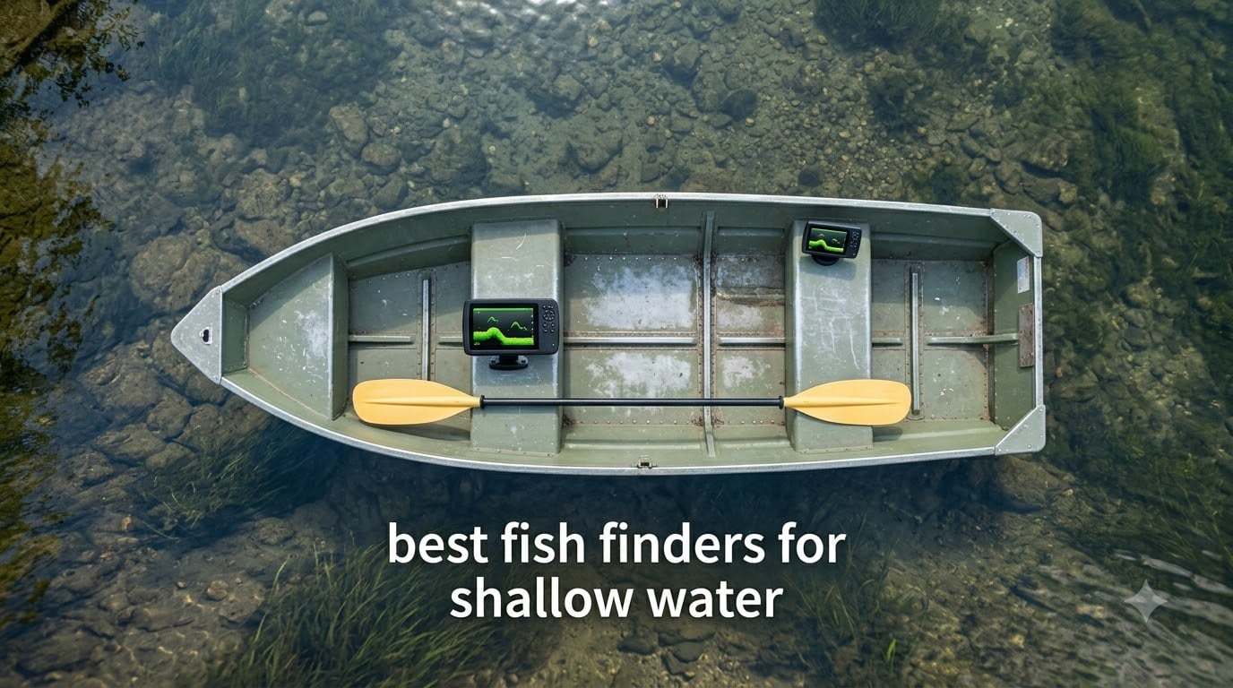 best fish finders for shallow water