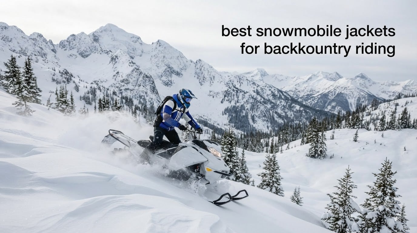 best snowmobile jackets for backcountry riding