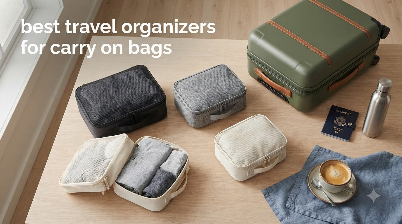 best travel organizers for carry on bags