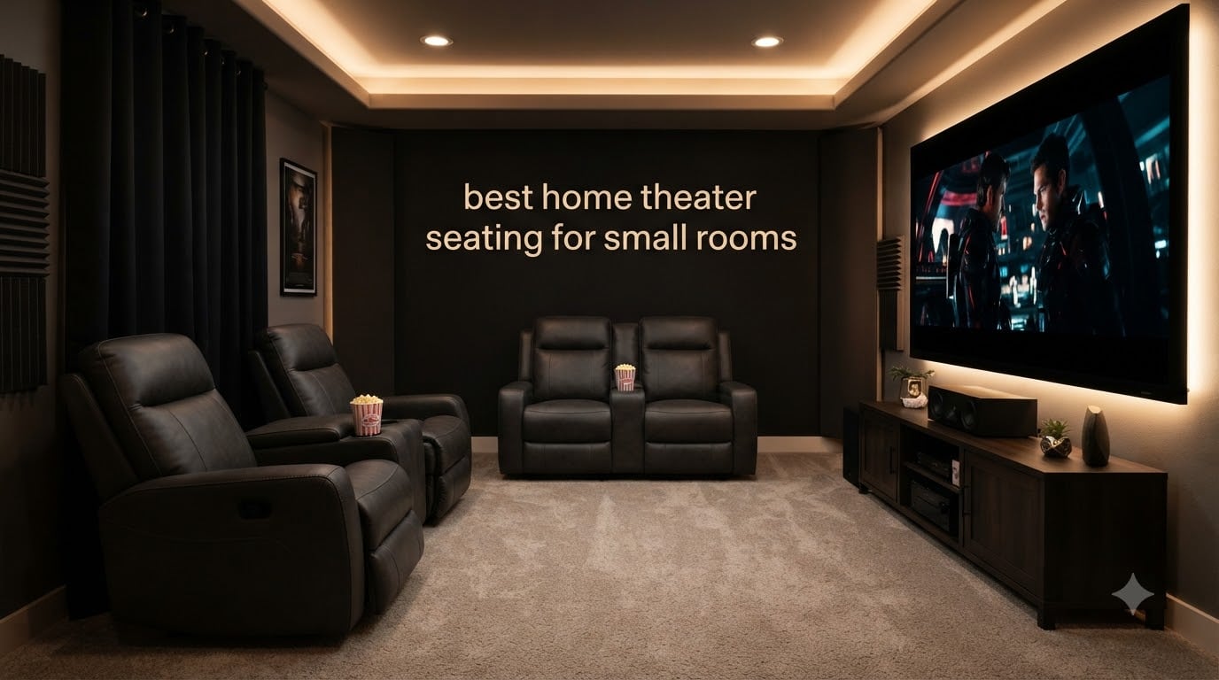 best home theater seating for small rooms