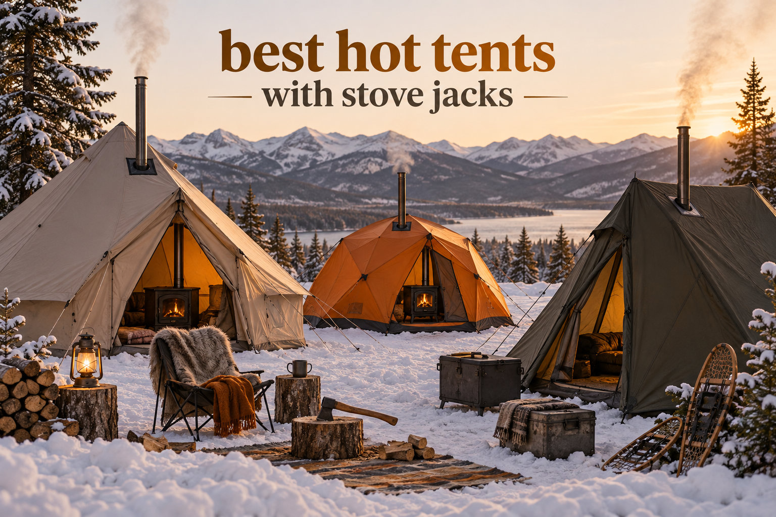 best hot tents with stove jacks