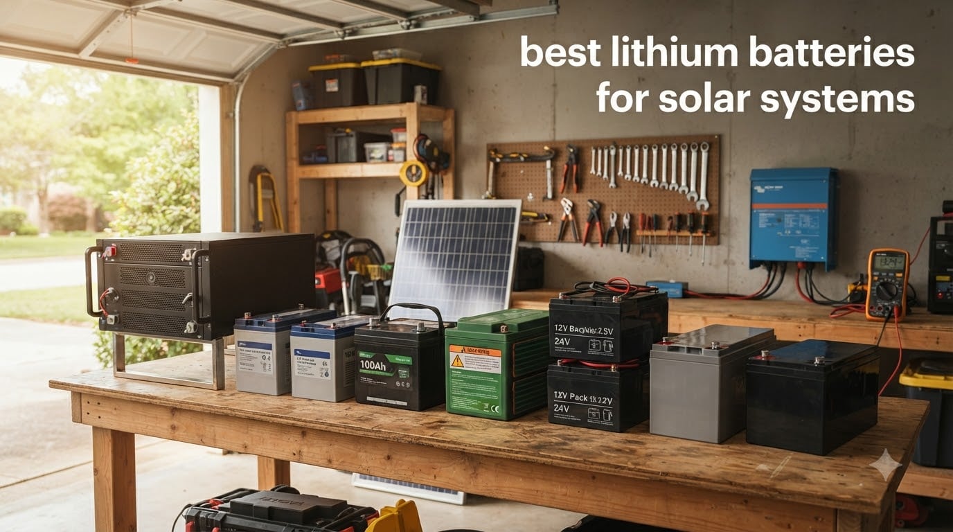 best lithium batteries for solar systems