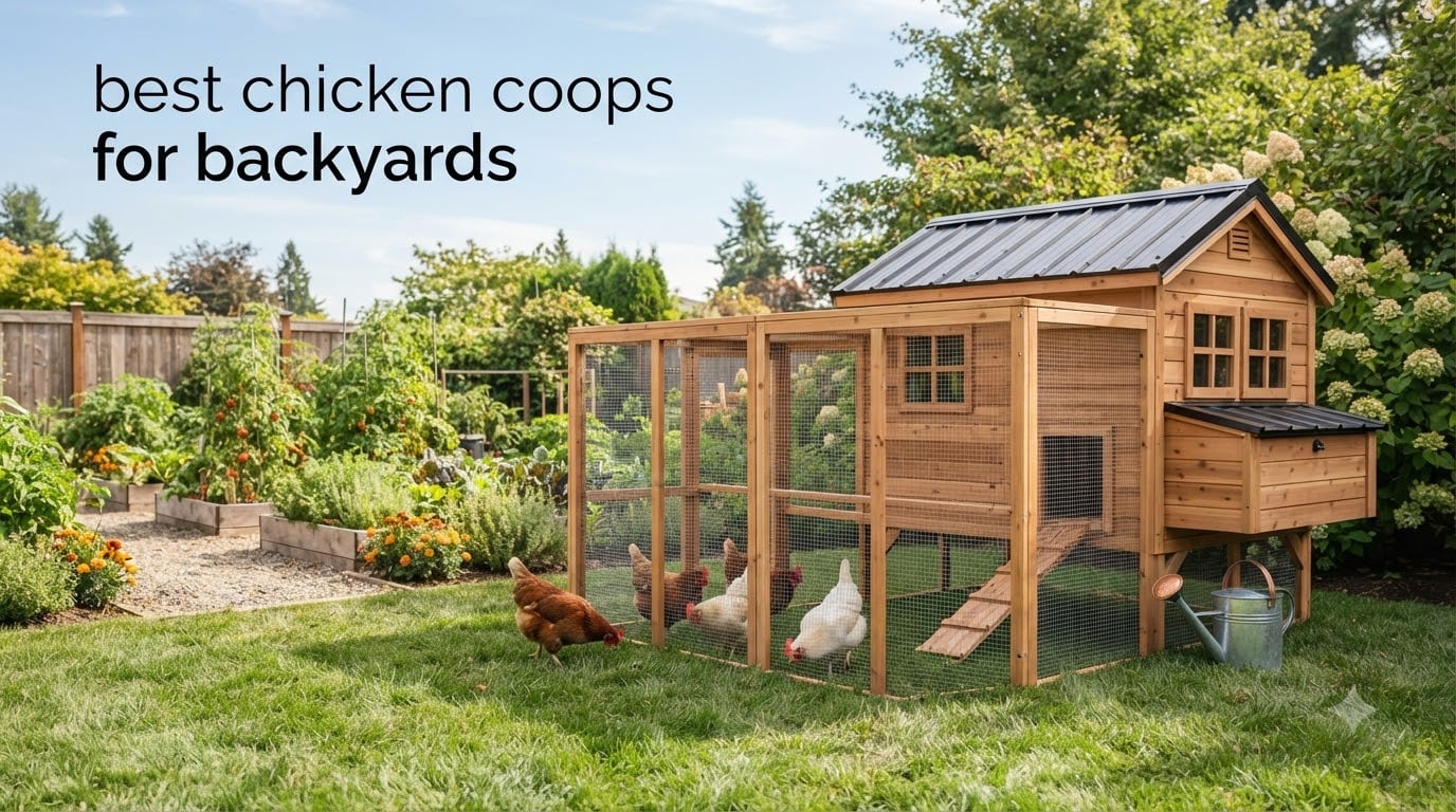 best chicken coops for backyards