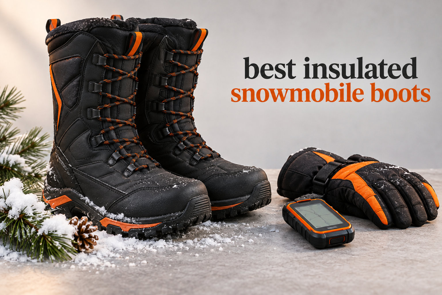 best insulated snowmobile boots
