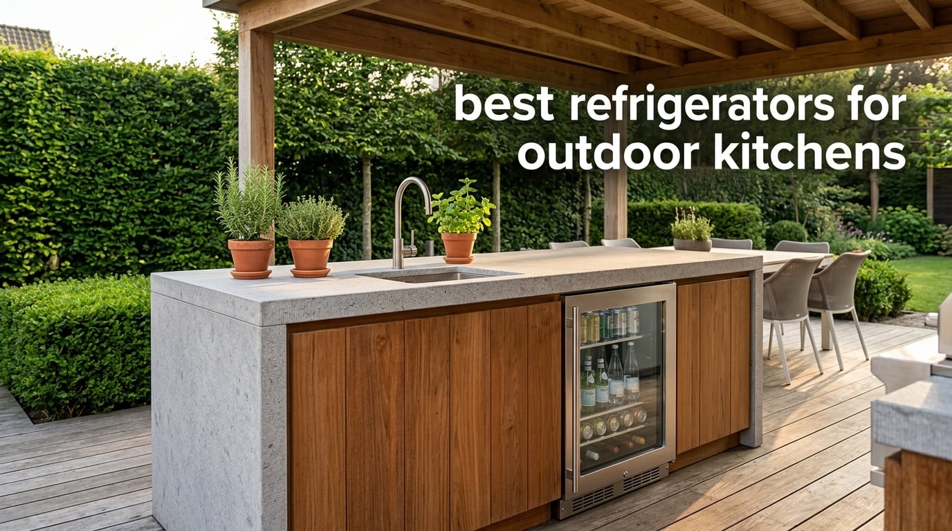 best refrigerators for outdoor kitchens