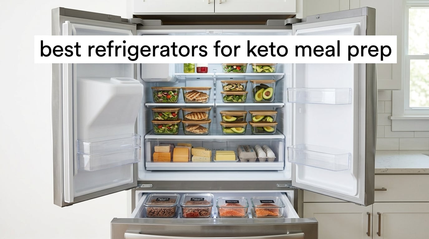 best refrigerators for keto meal prep