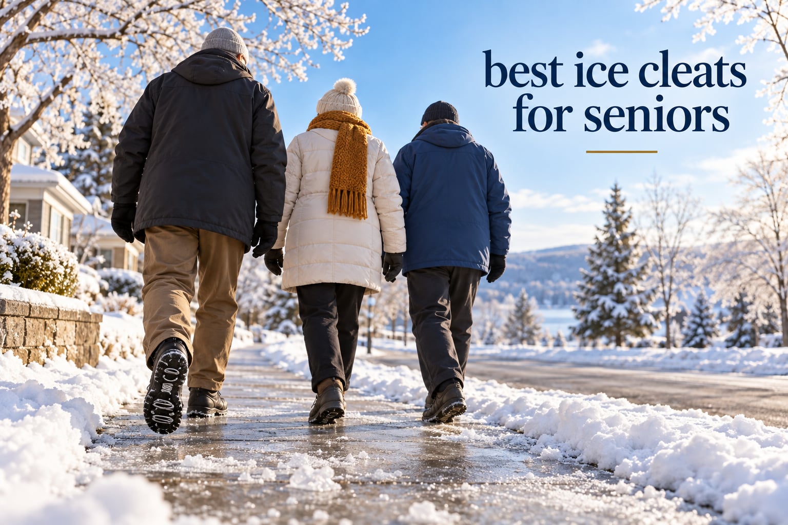 best ice cleats for seniors