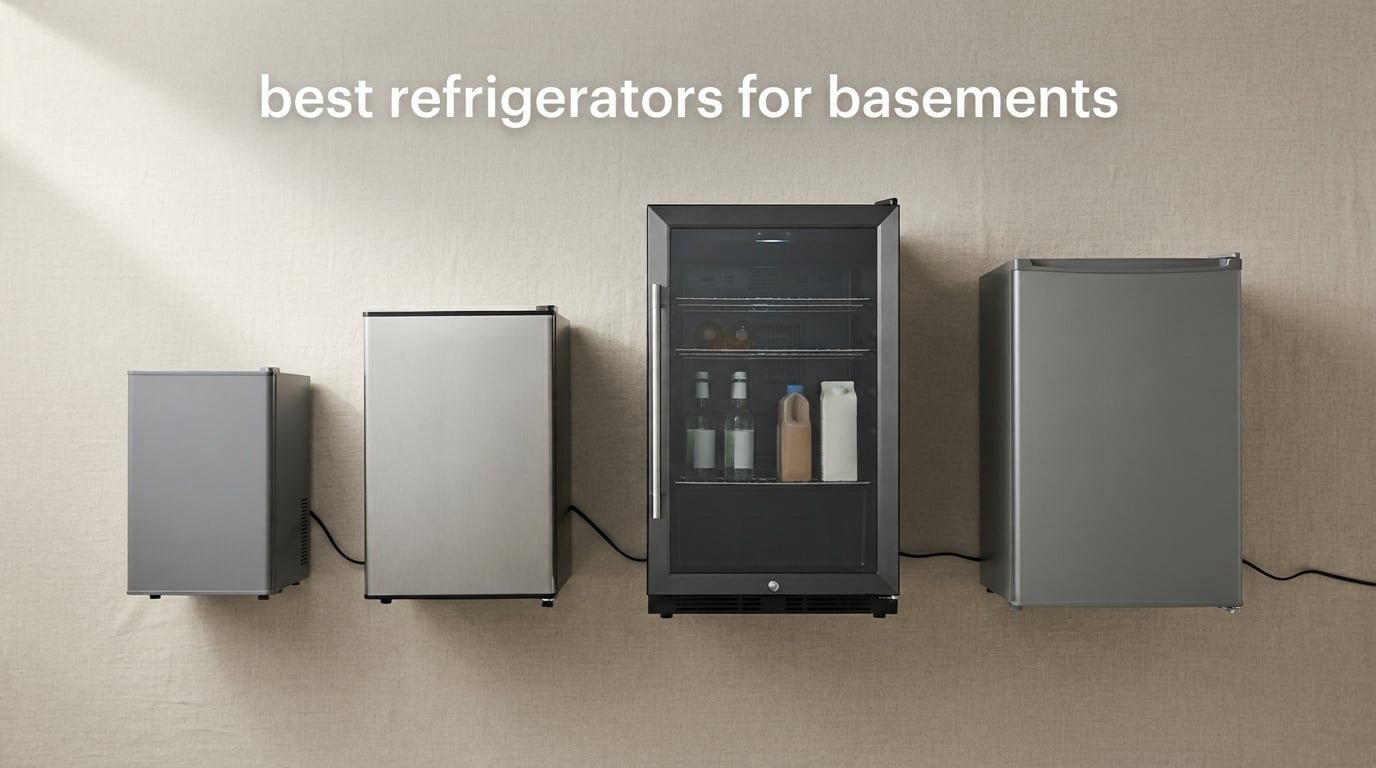 best refrigerators for basements
