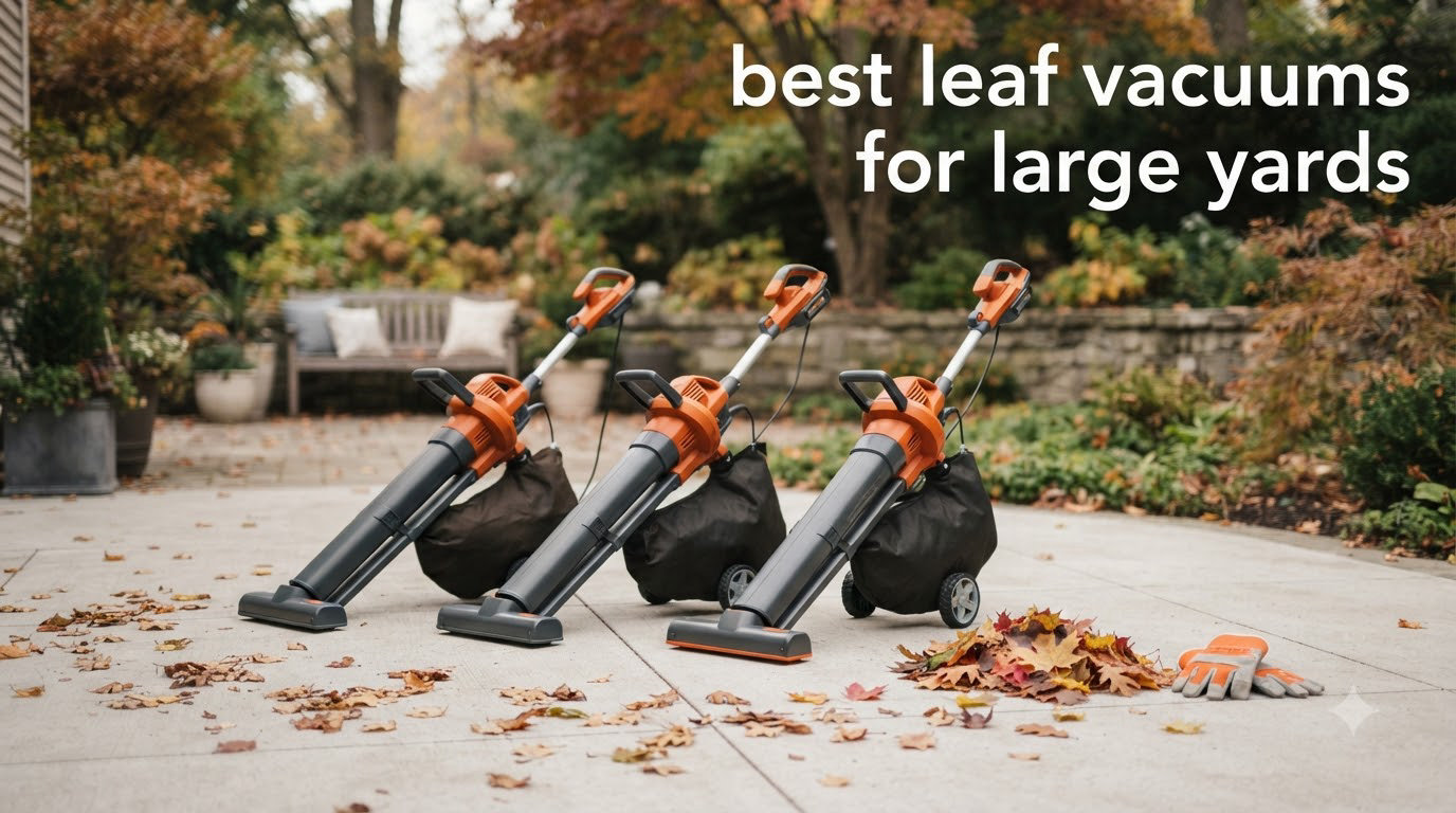 best leaf vacuums for large yards