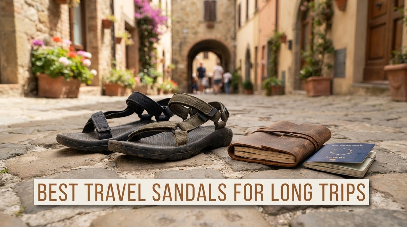 best travel sandals for long trips