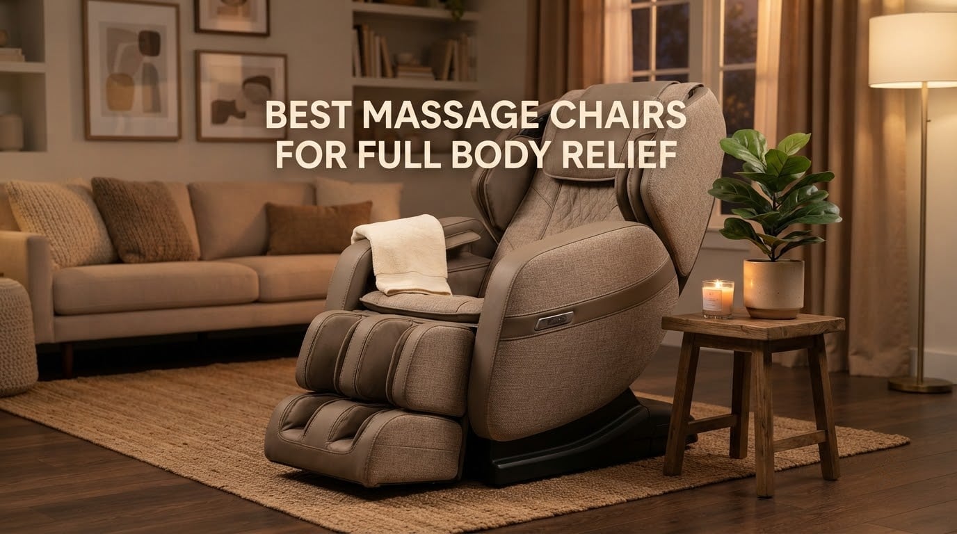 best massage chairs for full body relief