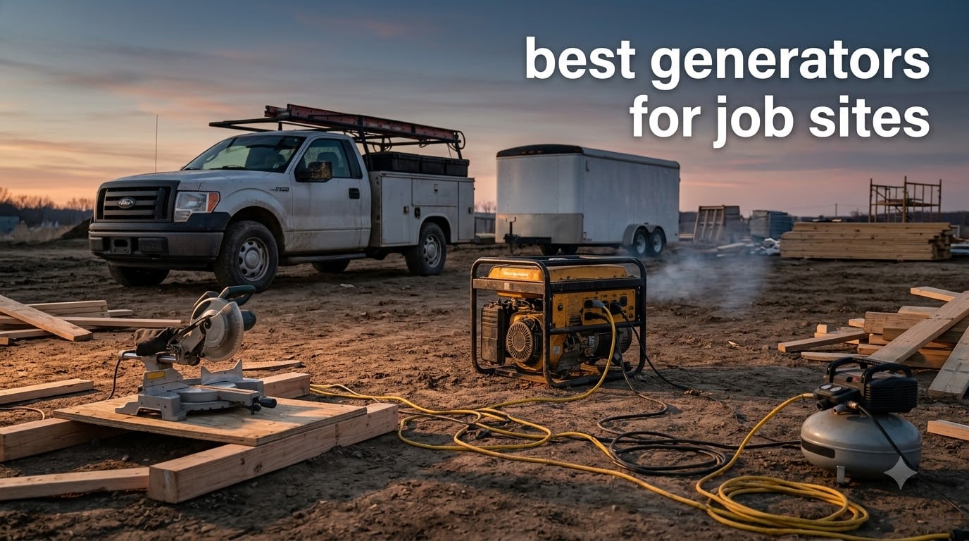best generators for job sites