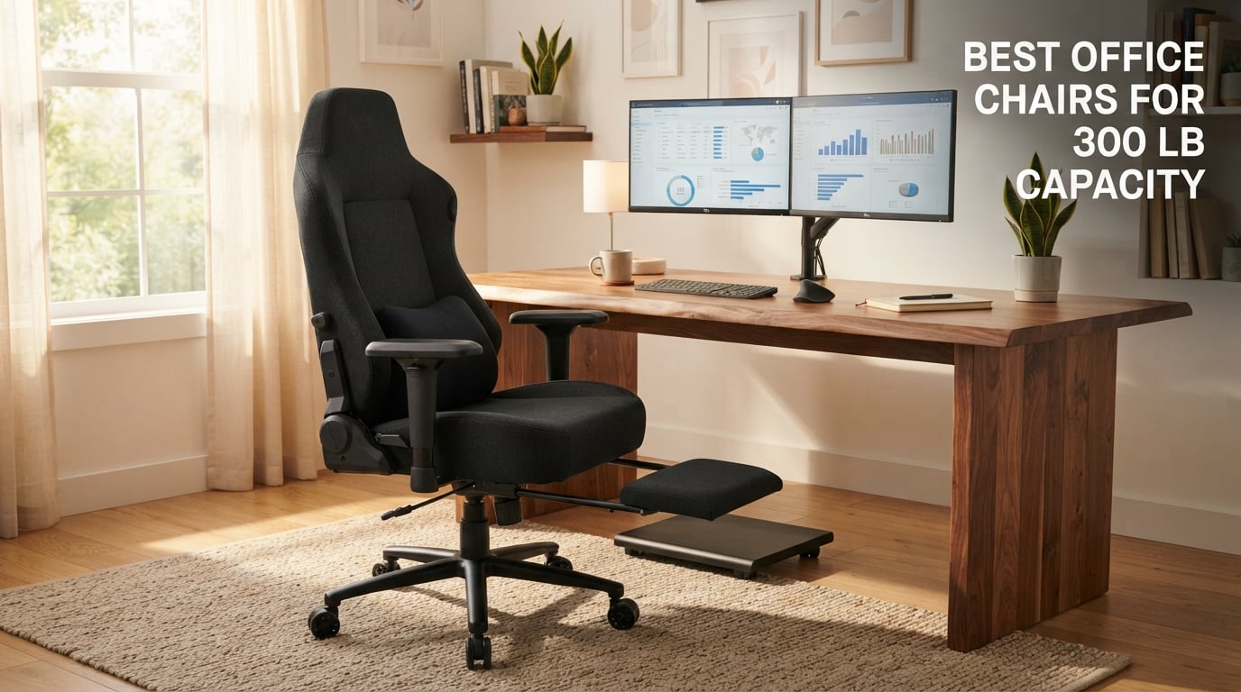 best office chairs for 300 lb capacity