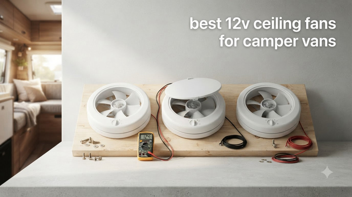 best 12v ceiling fans for camper vans