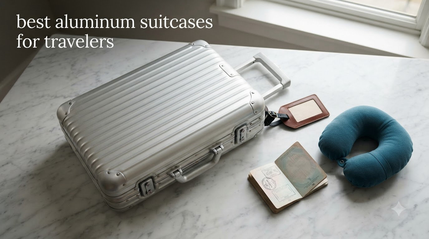 best aluminum suitcases for travelers