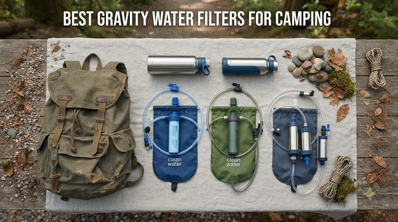 best gravity water filters for camping