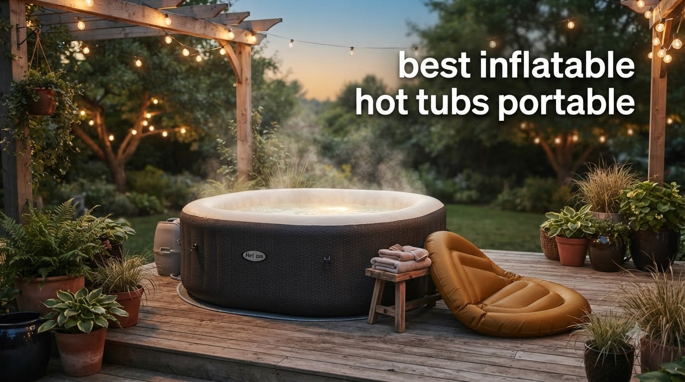 best inflatable hot tubs portable