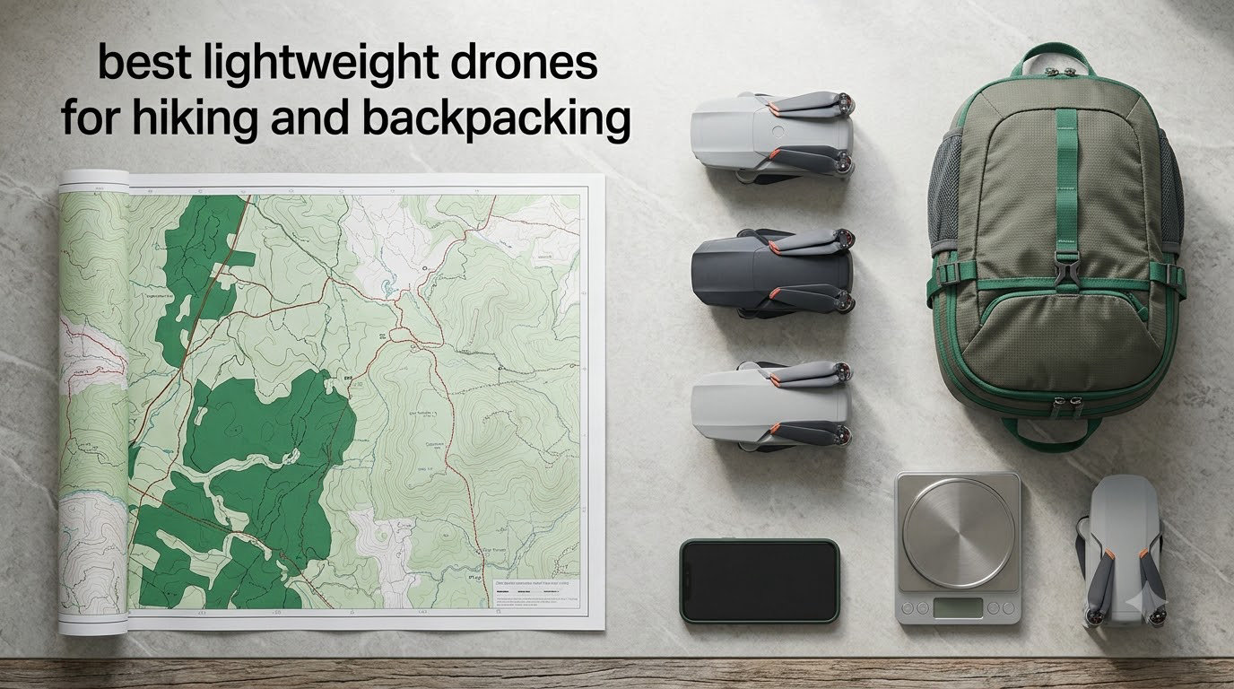 best lightweight drones for hiking and backpacking