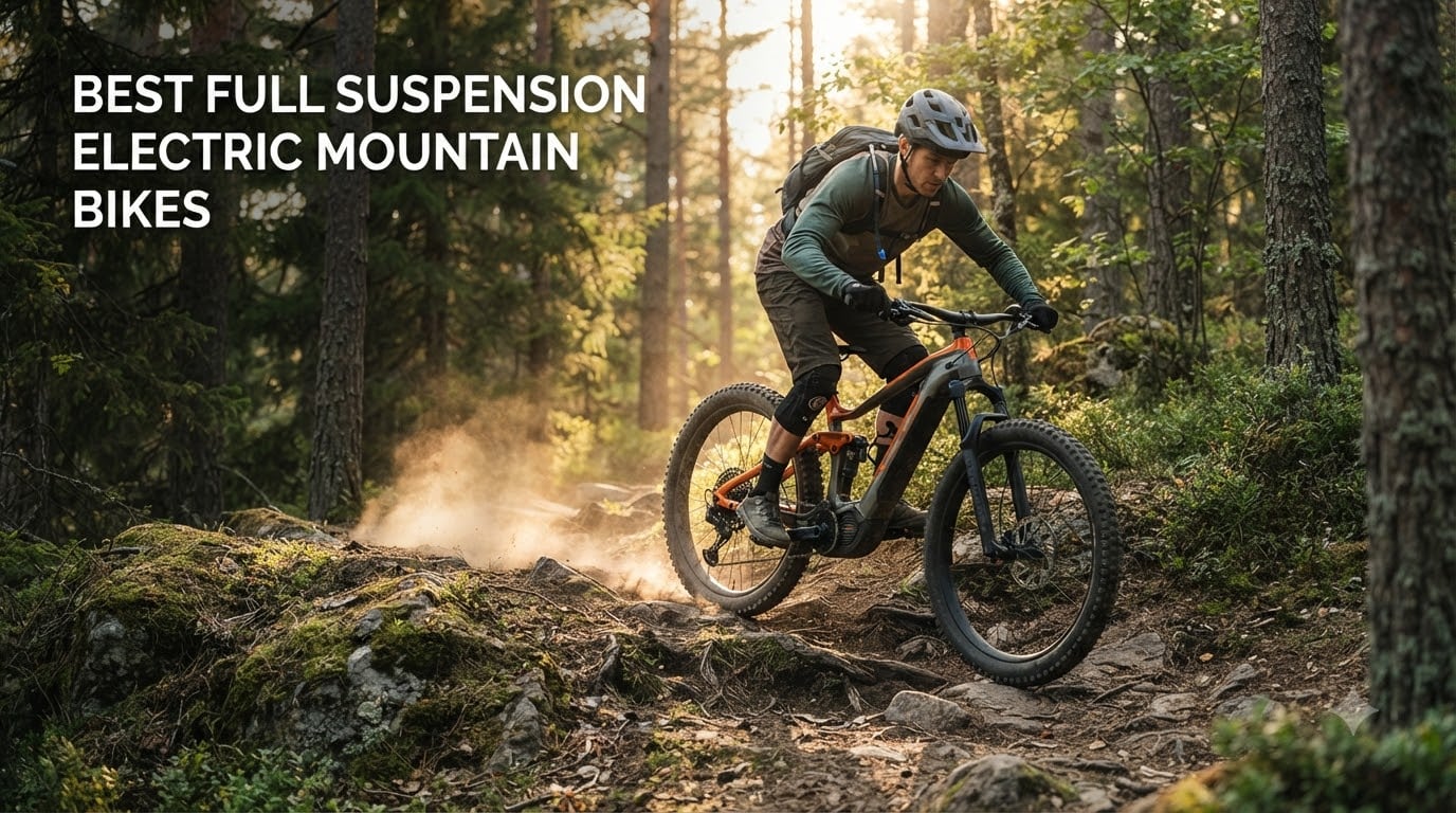 best full suspension electric mountain bikes