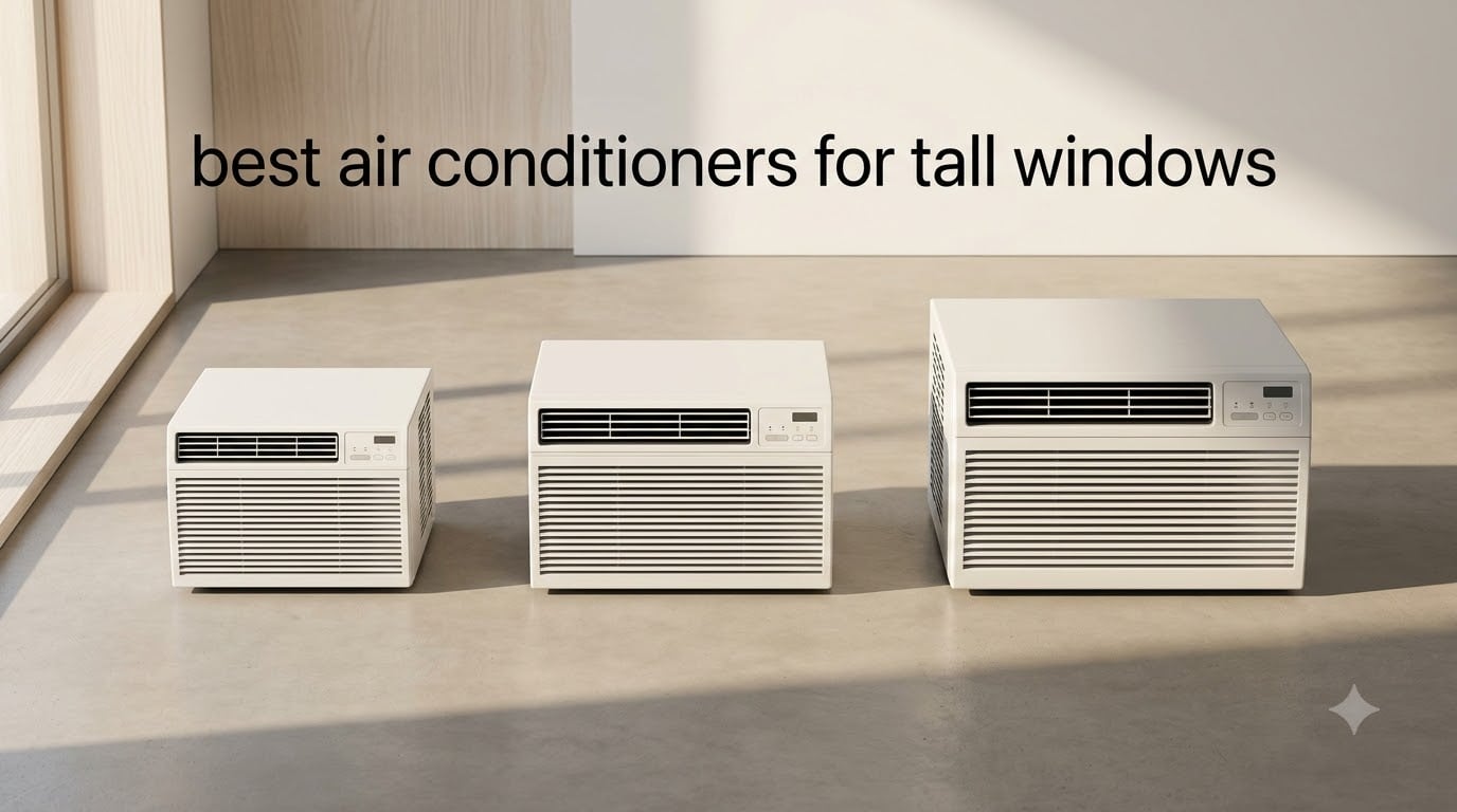 best air conditioners for tall windows