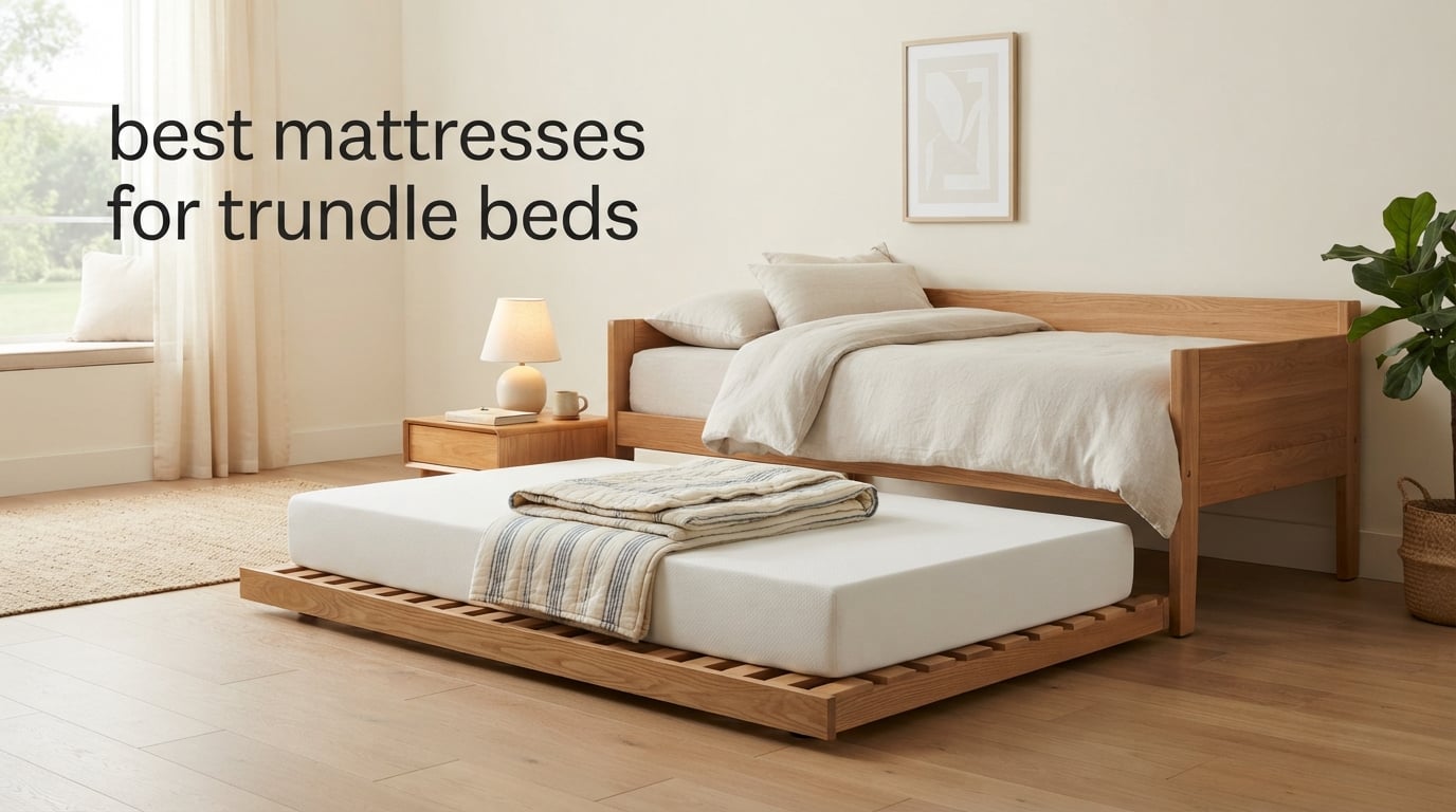 best mattresses for trundle beds
