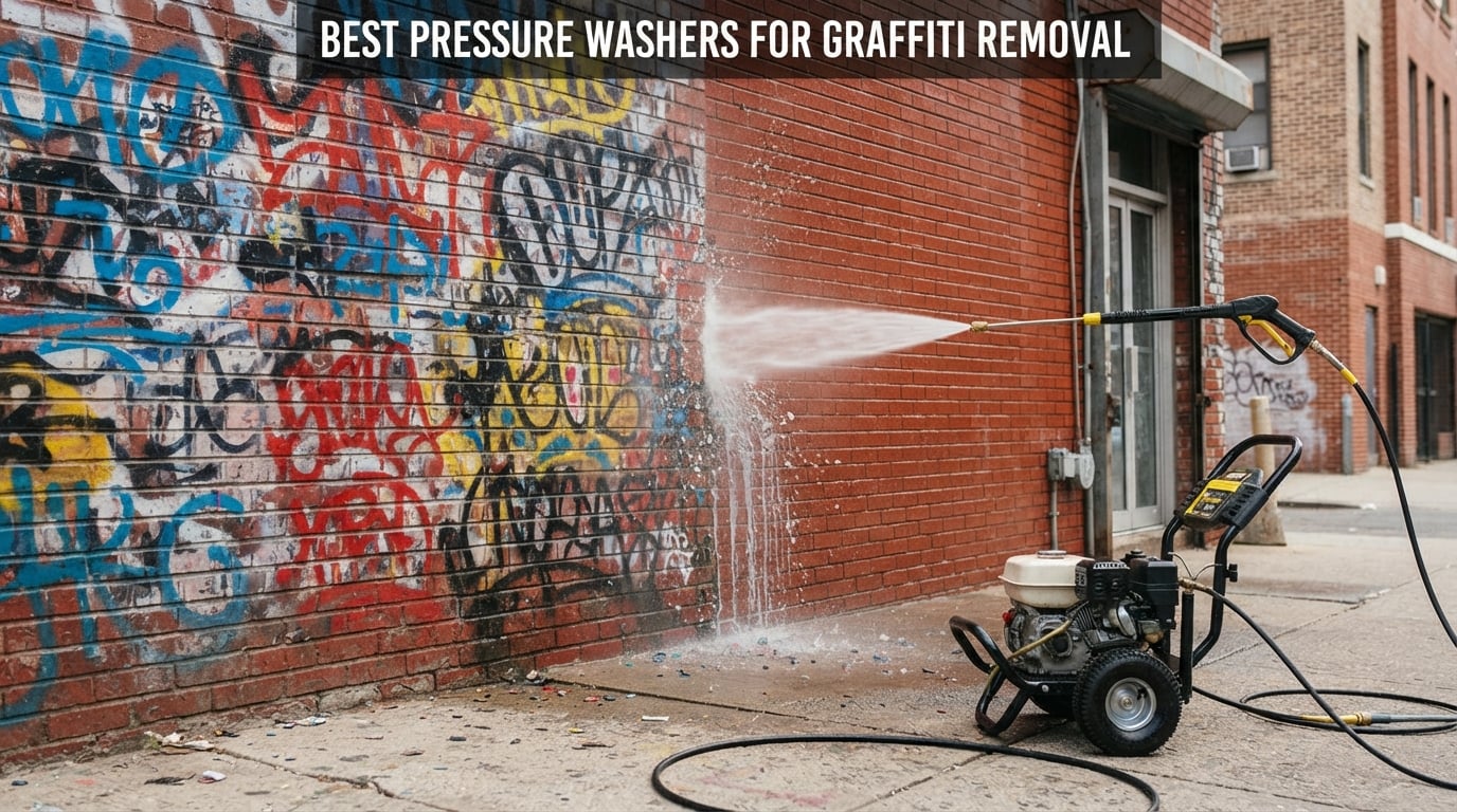 best pressure washers for graffiti removal