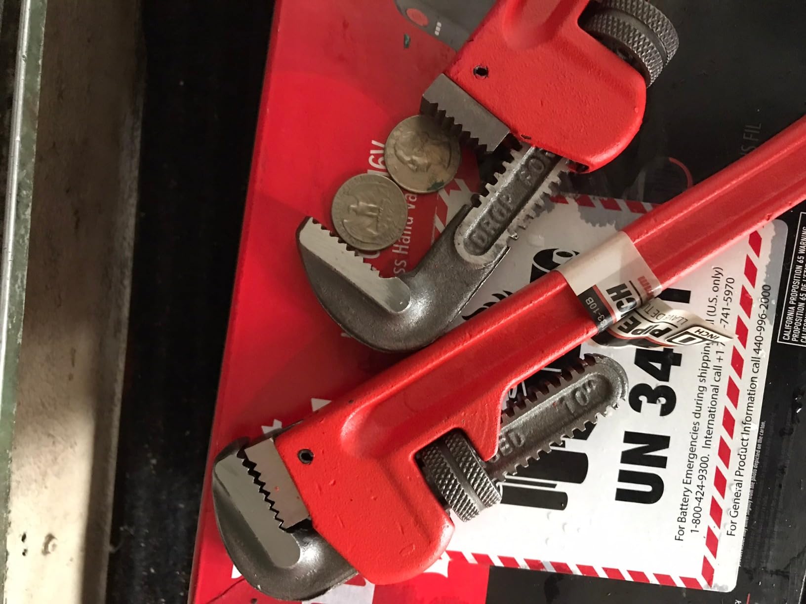 Performance Tool W1133-18B 18 in. Red Drop-Forged Steel Pipe Wrench customer photo 1