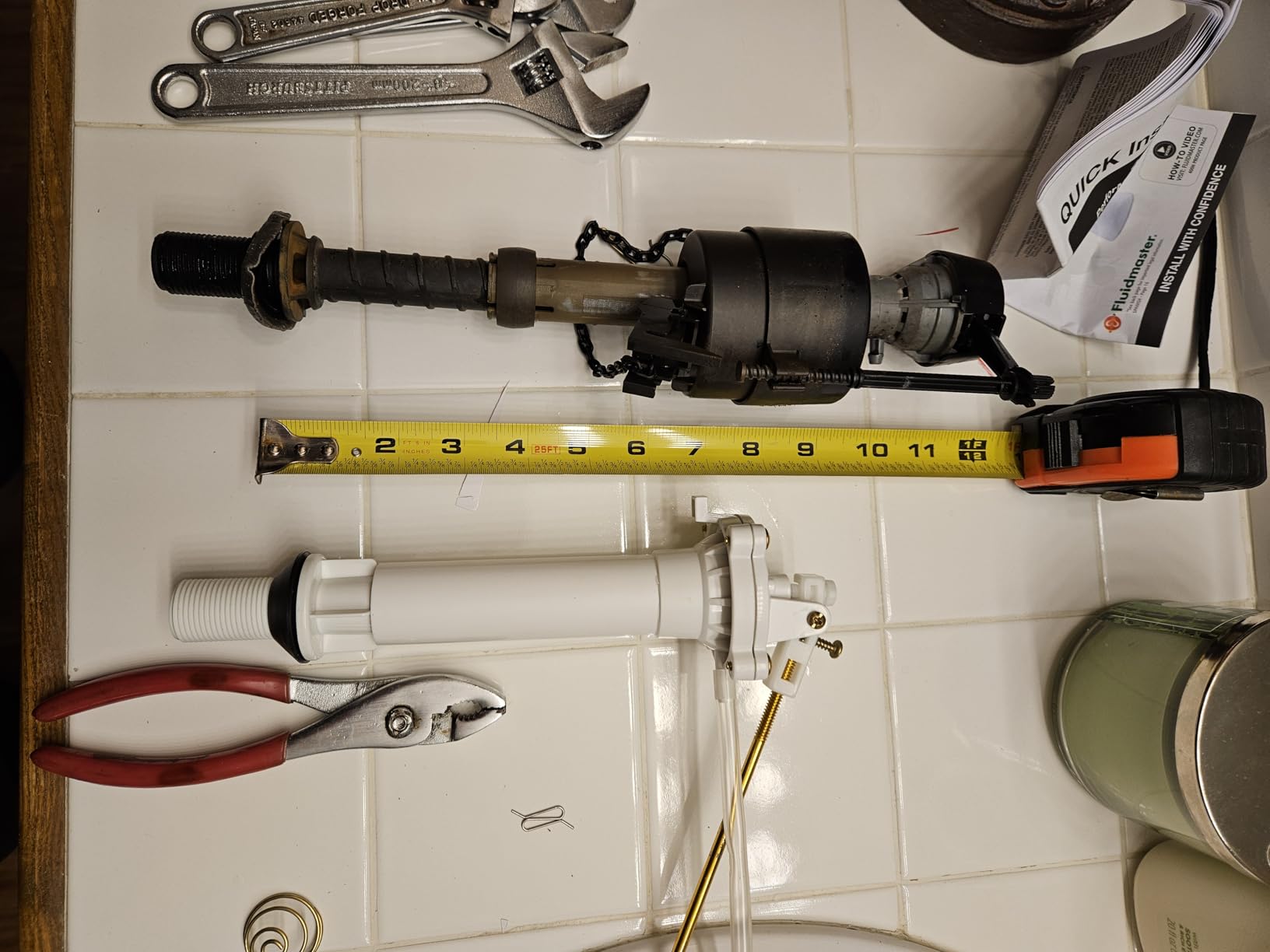 Danco Complete Toilet Repair Kit, Fill Valve & Flapper, White (80816) customer photo 2