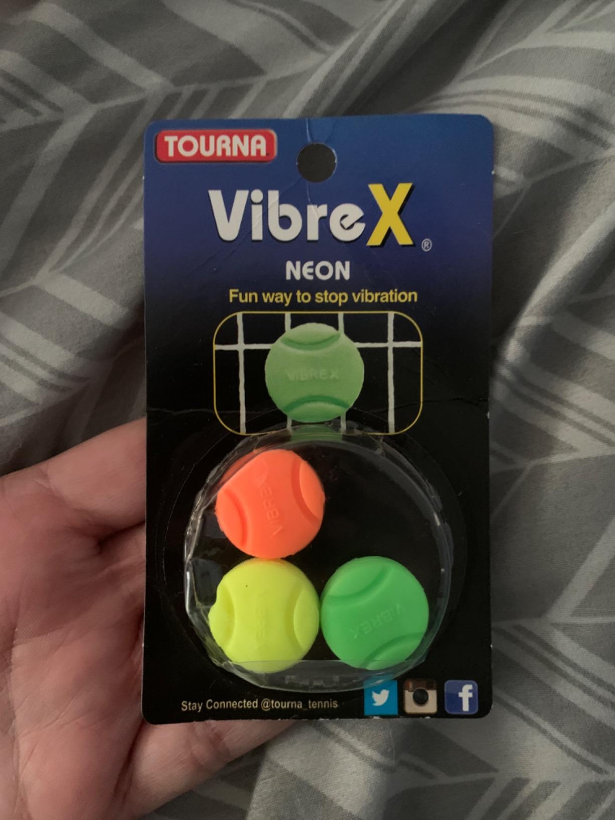 Tourna VIBREX Tennis Vibration Dampeners Unique, Fun, and Effective Designs customer photo 1