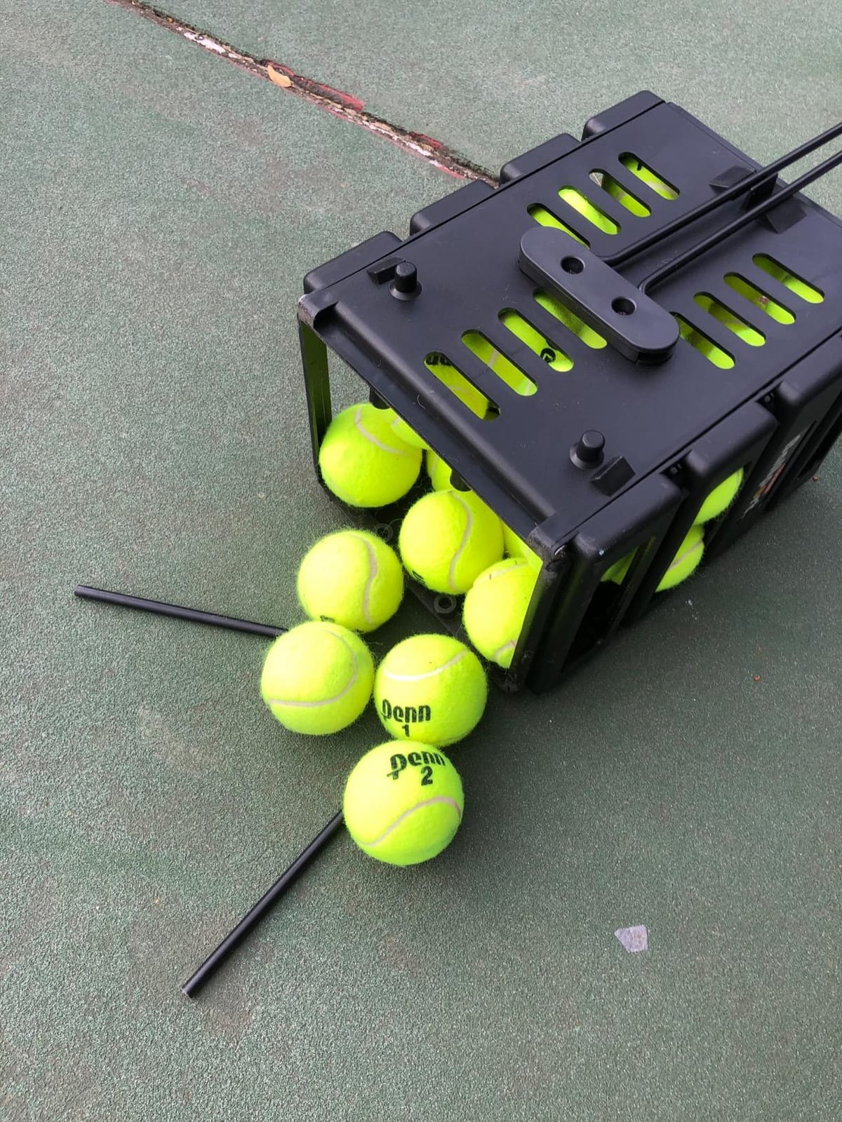 Tourna Mini Ballport Tennis Ball Pick Up Hopper customer photo 2