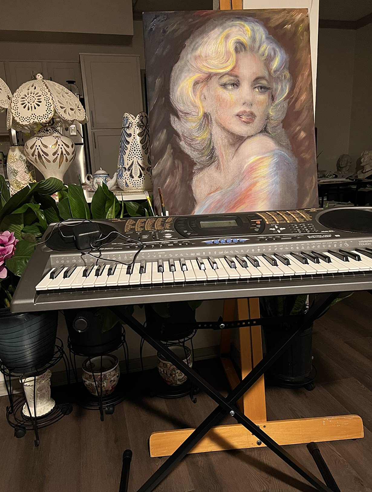 Casio ARST Single-X Adjustable Keyboard Stand (Black) customer photo 1