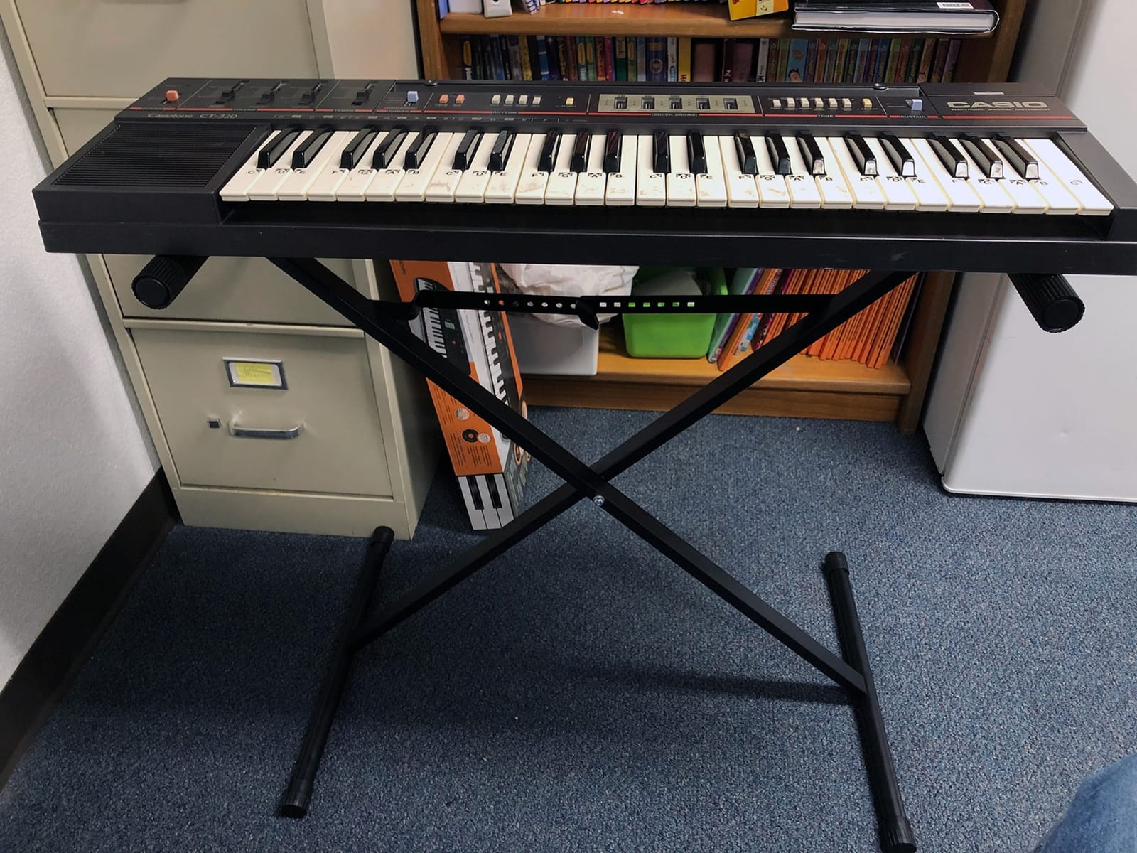 Casio ARST Single-X Adjustable Keyboard Stand (Black) customer photo 2