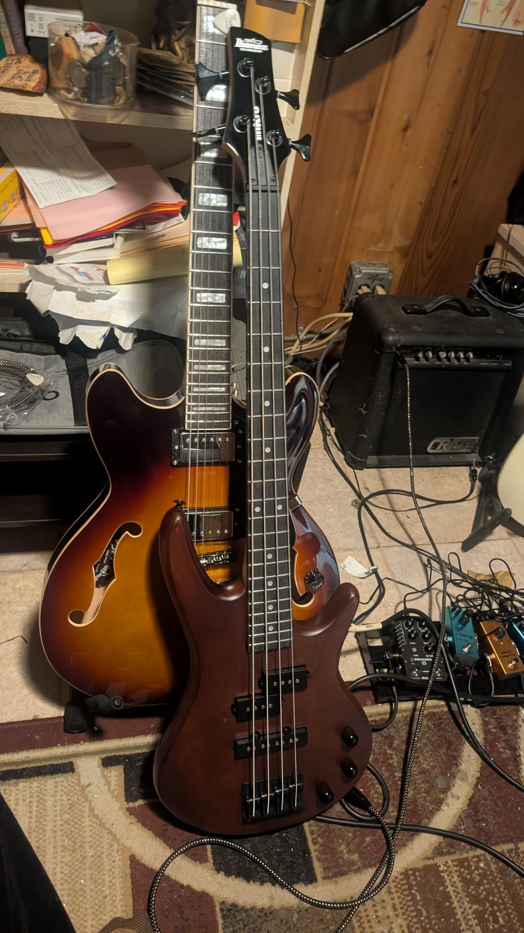 Ibanez Gio SR miKro Short Scale 4 String Electric Bass - Metallic Purple customer photo 2