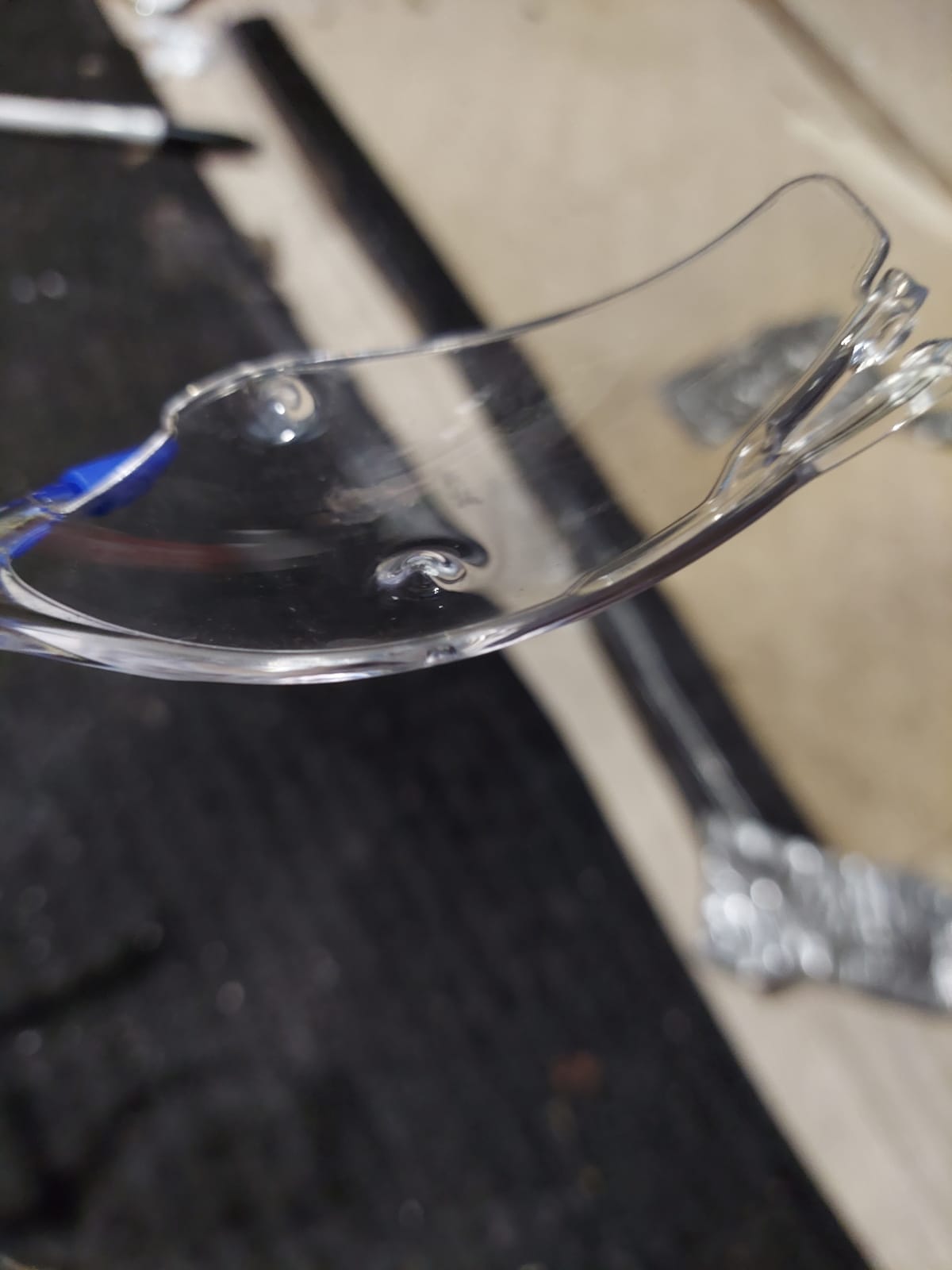 3M Safety Glasses, Solus 1000, Scotchgard Clear Lens, Blue/Black Frame customer photo 1