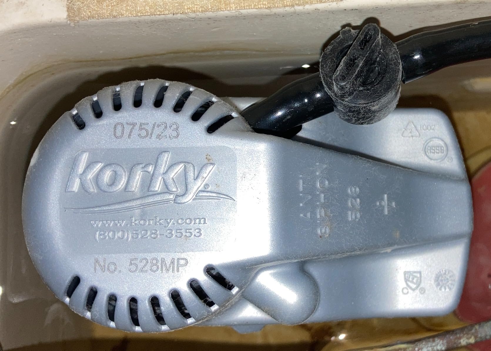 Korky Platinum Toilet Fill Valve and Large 3-Inch Flapper Repair Kit- 830MP customer photo 1
