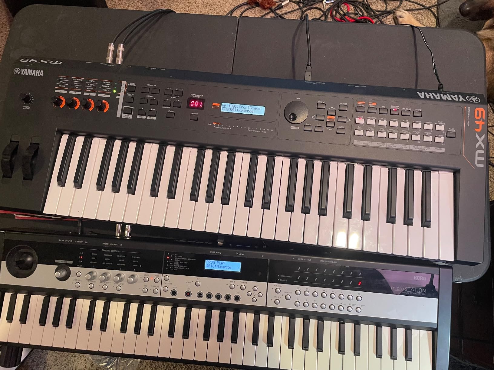 Yamaha MX49BU MX49 Music Production Synthesizer, Blue customer photo 2
