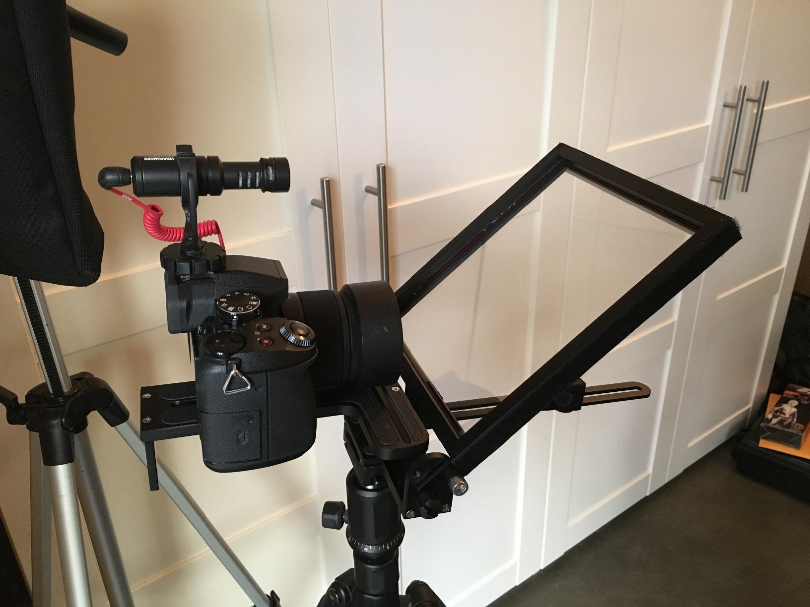 Glide Gear TMP 50 Teleprompter – For Smartphones – Carry Case, No Assembly customer photo 1