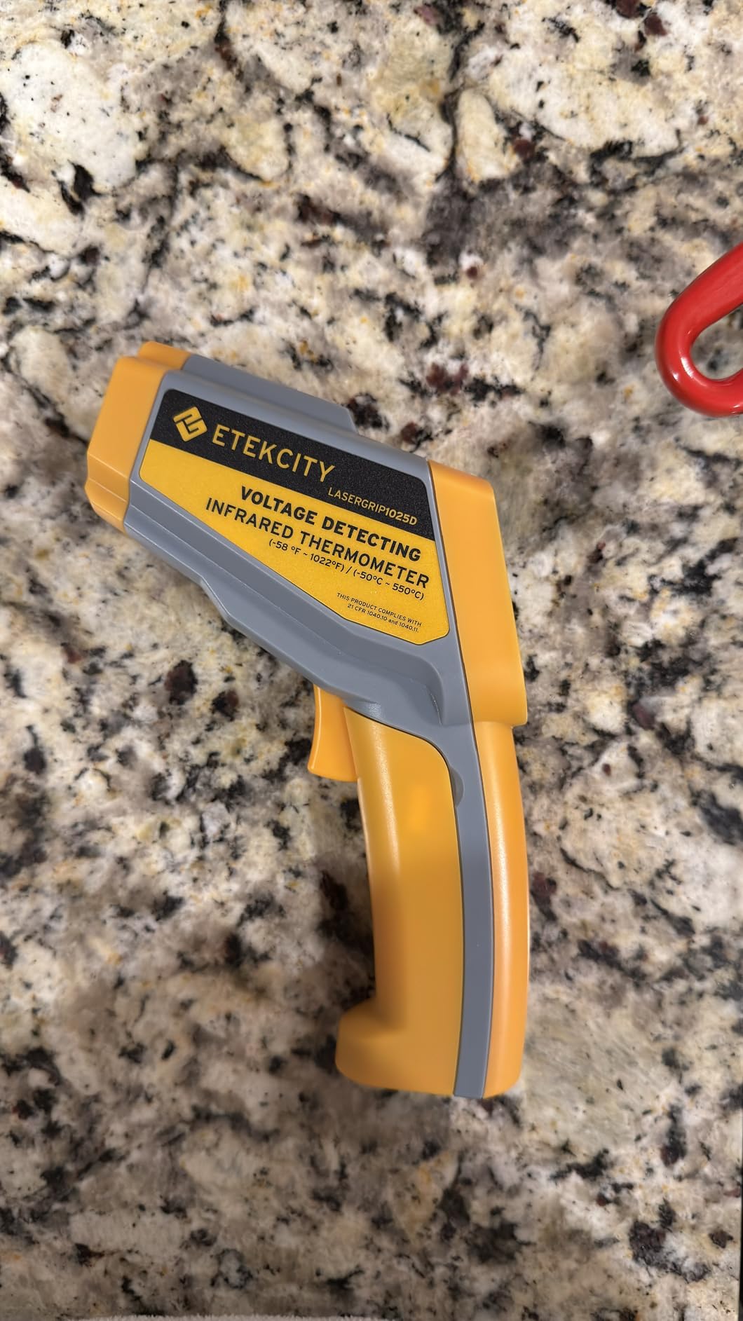 Etekcity Dual Laser Infrared Thermometer Temperature Gun, -58°F ~1022°F customer photo 1