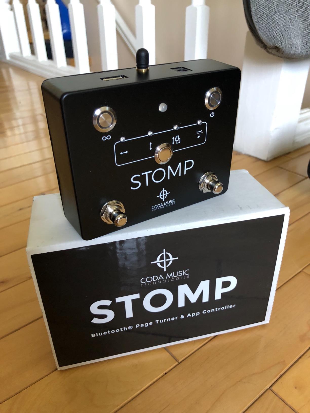 Stomp Bluetooth Page Turner for iPad & Tablets, Hands-Free Foot Pedal customer photo 2