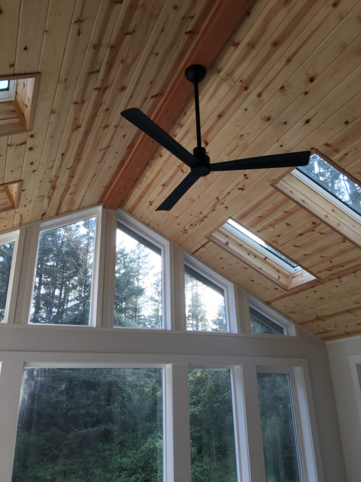 Minka-Aire F787-CL Simple 52 Inch Outdoor 3 Blade Ceiling Fan with DC Motor in Coal Finish customer photo 2