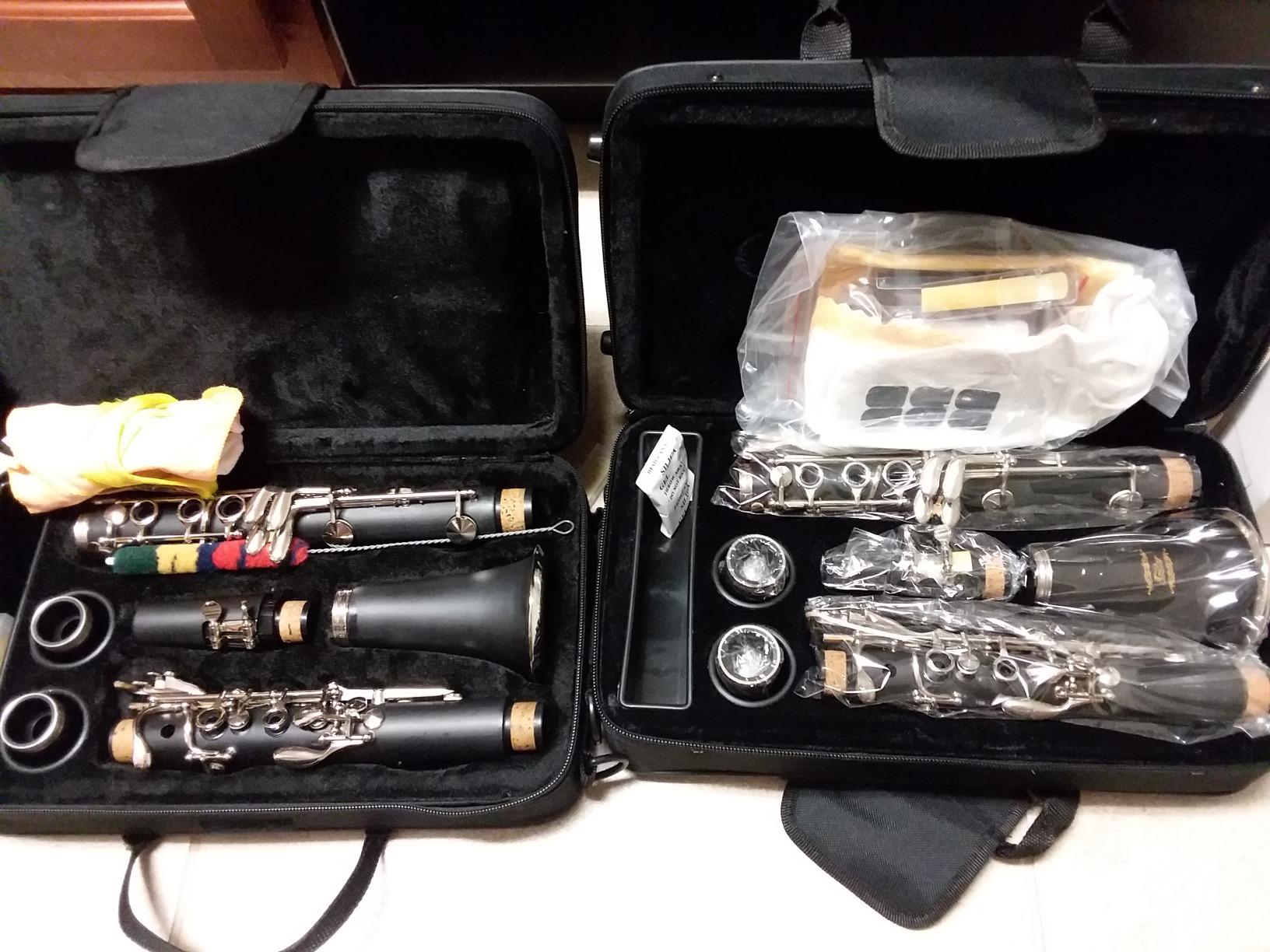 Eastar B Flat Ebonite Clarinet Beginner, Nickel, Hard Case Kit, ECL-300 customer photo 2