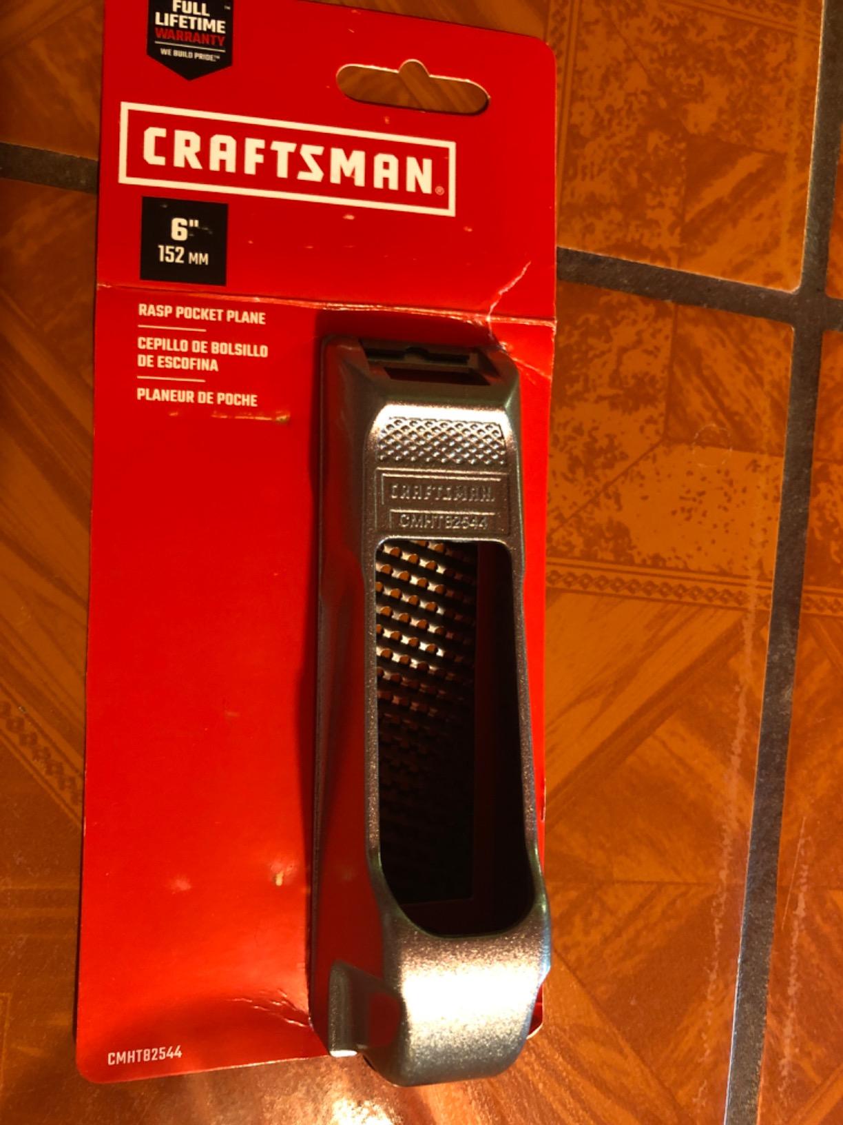 CRAFTSMAN Hand Plane, Surform Pocket (CMHT82544) customer photo 2