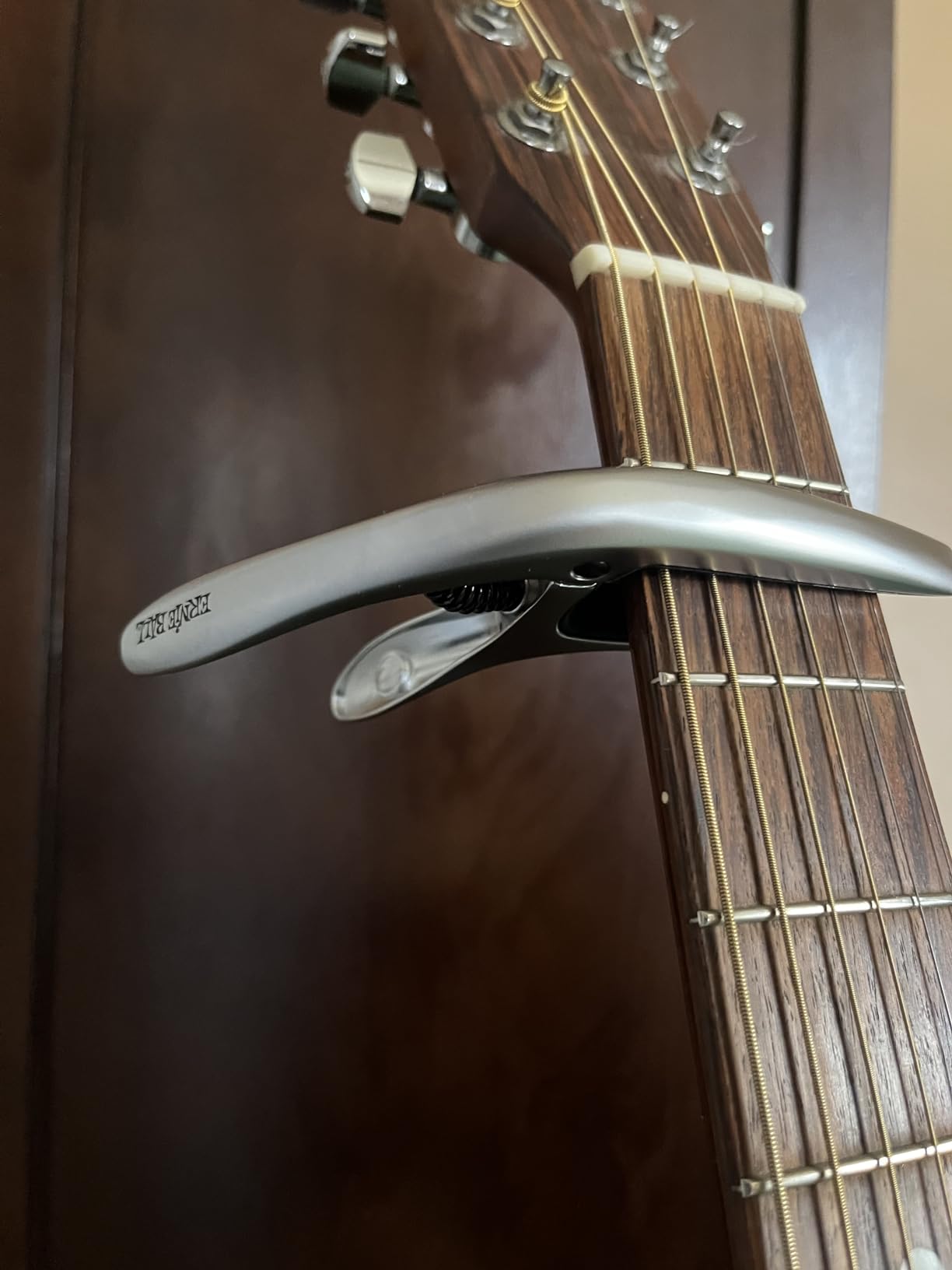 Ernie Ball Axis Dual Radius Capo, Black Satin (P09600) customer photo 1