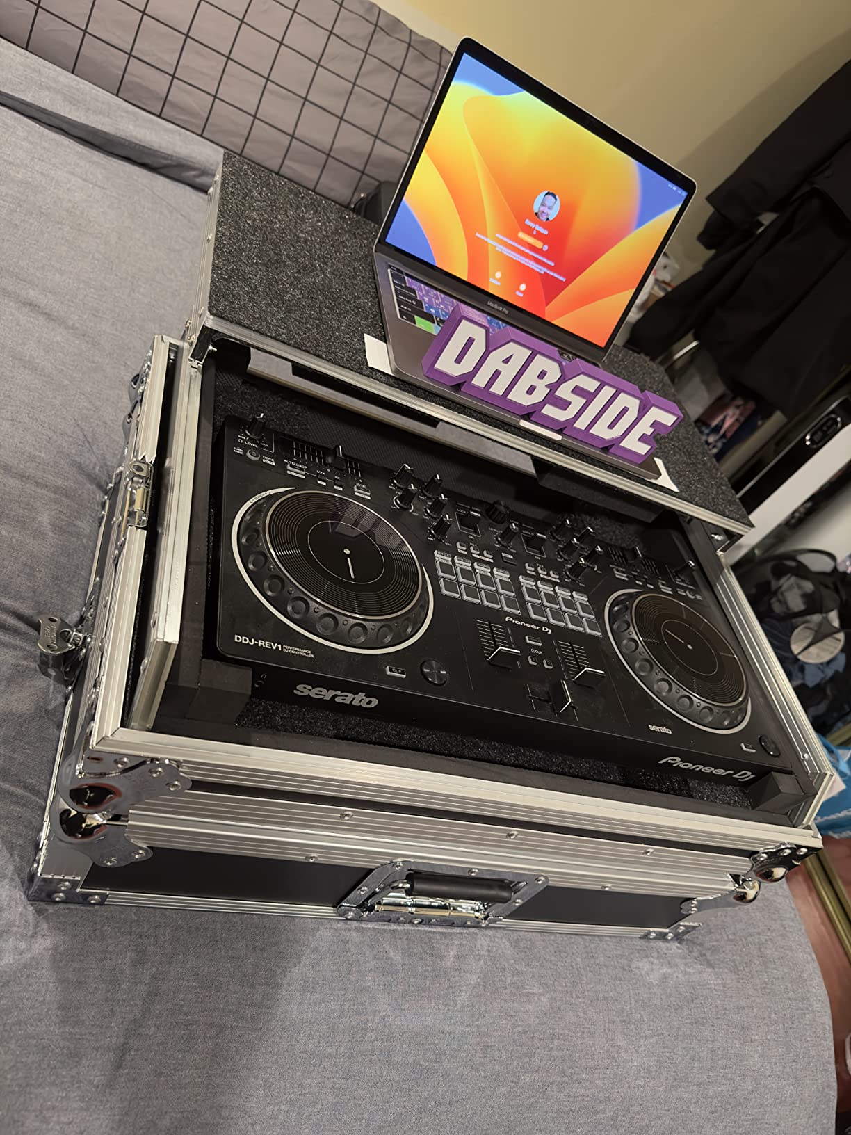 Flight Case Fits Reloop Terminal Mix 8 Glide Laptop Stand Harmony Cases customer photo 2