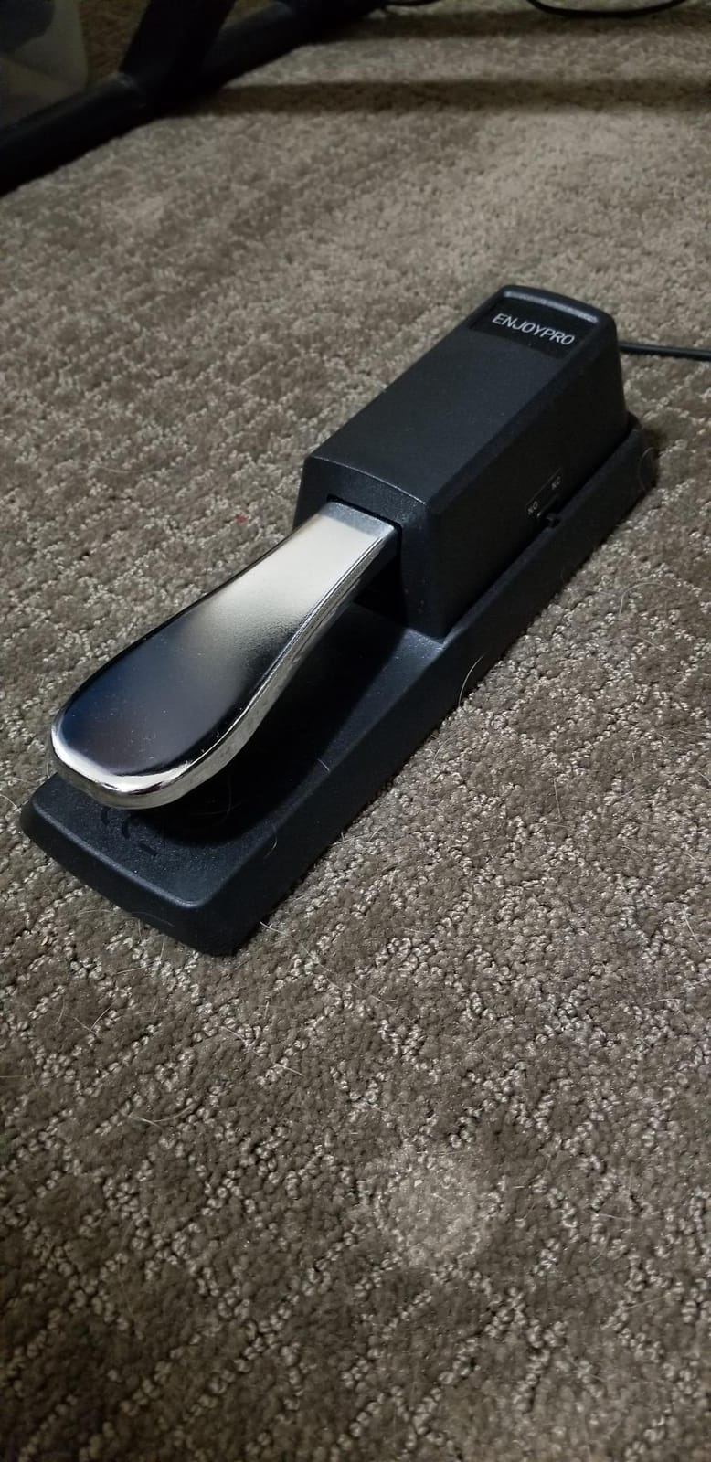 Sustain Pedal for Yamaha Keyboard, Piano Keyboard Pedal with Polarity Switch for Casio, MIDI, Roland Electronic Keyboards and Digital Pianos, 1/4 Inch Jack customer photo 1