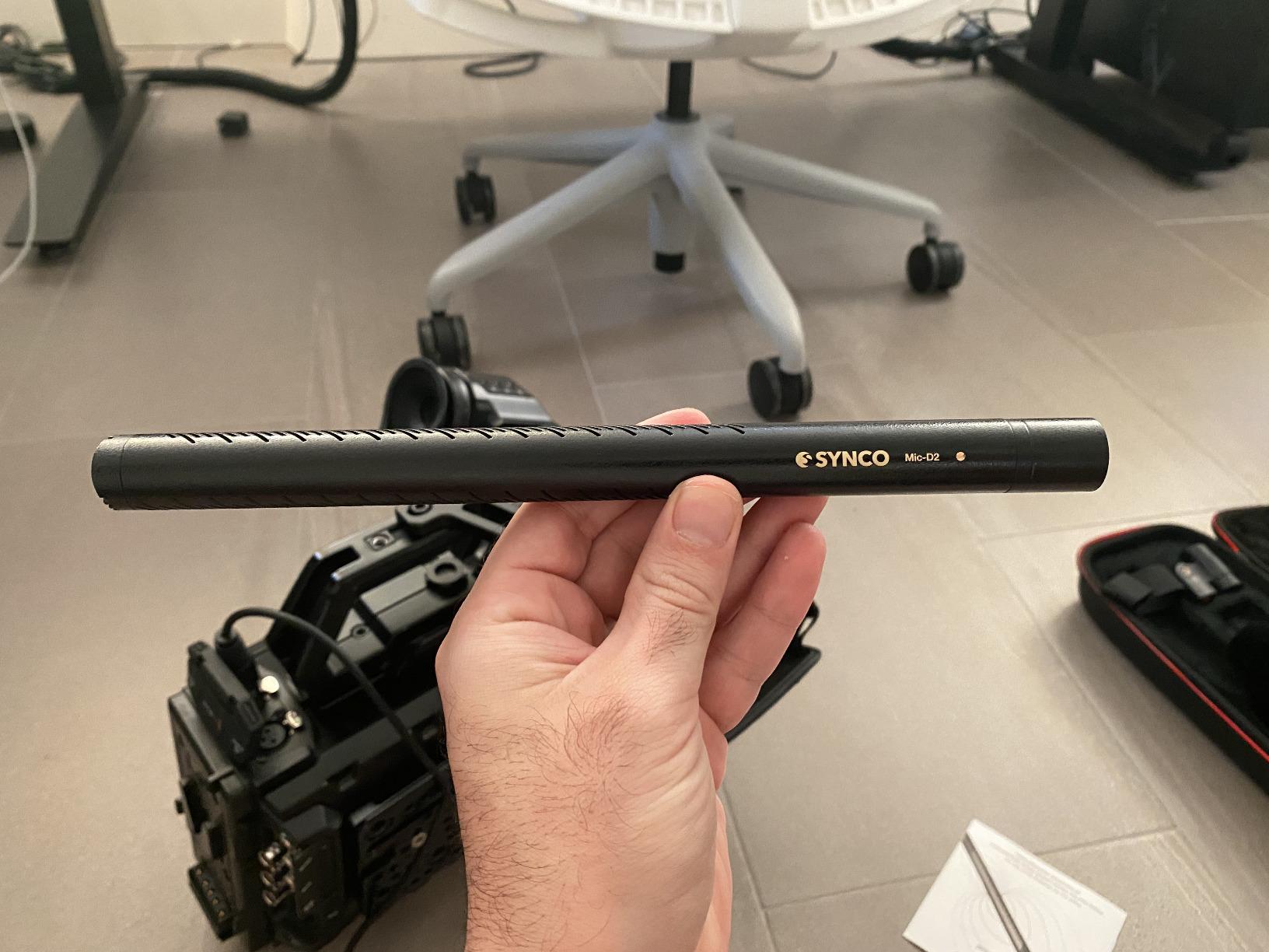SYNCO D2 Shotgun Microphone, XLR Condenser Boom Mic for Camera customer photo 1